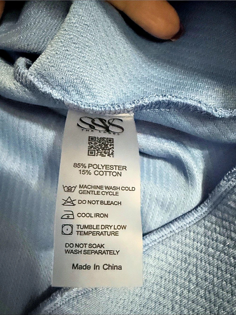 SSS Shop Style Senses Blue Hoodie Jogger Set Size Medium Like New - Picture 5 of 9